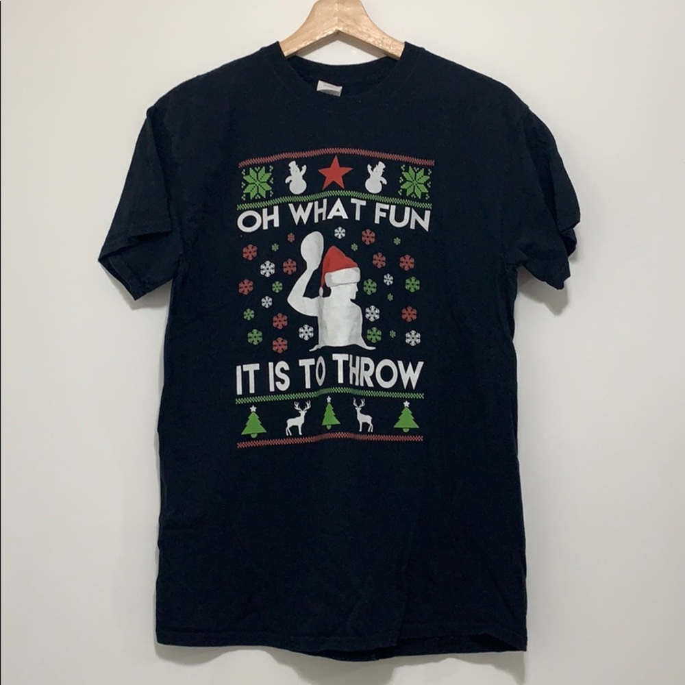 Men’s Black Holiday Water Polo T-Shirt